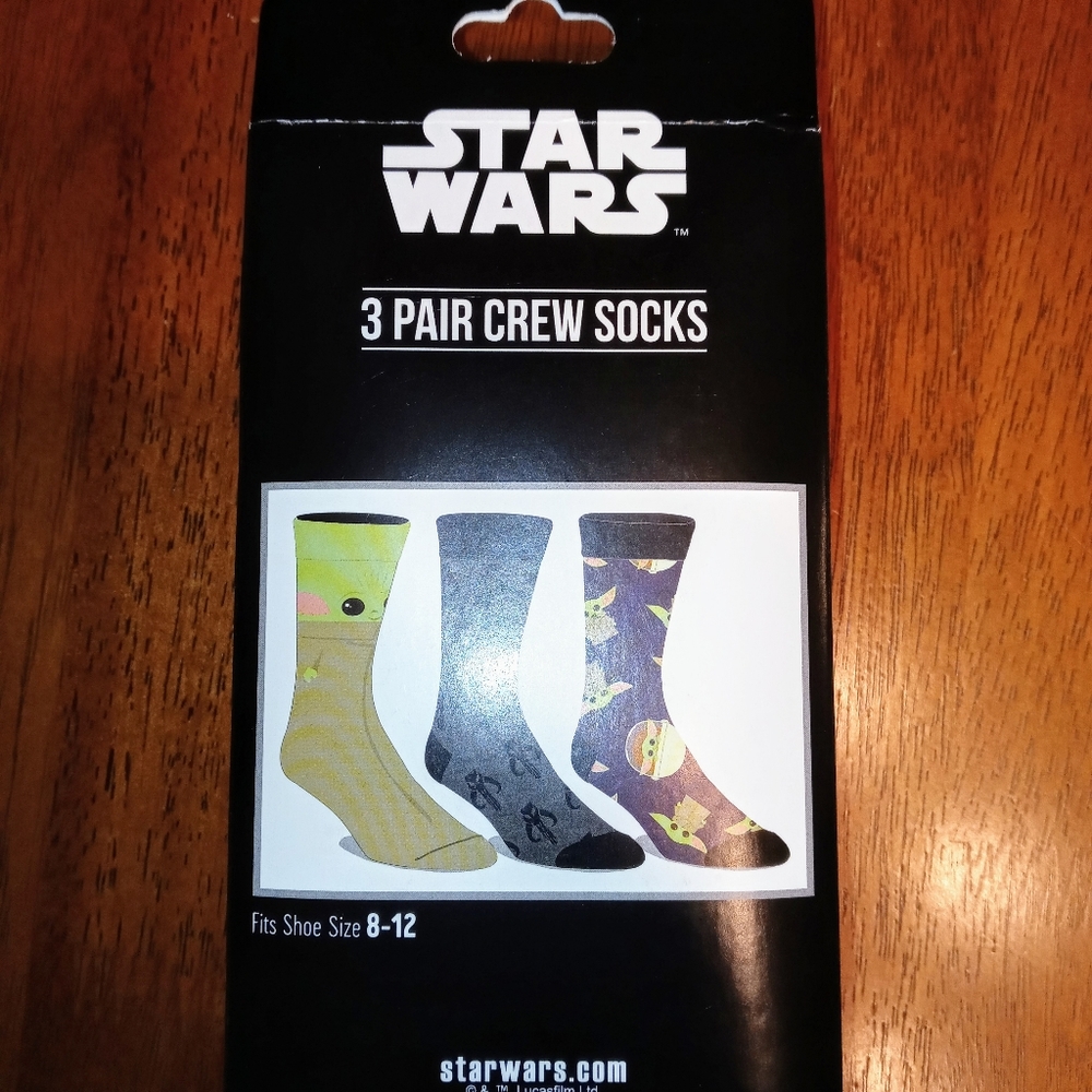 Bioword Star Wars socks size 8-12